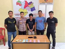 Robianto Ditangkap Polisi Usai Lempar Pesanan Sabu ke Jalan