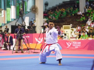 PON 2024: Karateka Zigi Zaresta Yuda Persembahkan Emas untuk NTB