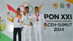 Aksi Lalu Zohri Pecahkan Rekor Lari PON