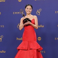Anna Sawai meraih penghargaan Emmy sebagai Outstanding Lead Actress in a Drama Series untuk perannya sebagai Toda Mariko di serial ‘Shogun’.  Foto: Variety via Getty Images/Gilbert Flores