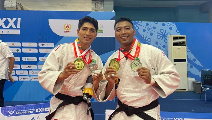 Atlet judo Polri raih medali emas dan perak di PON XXI Aceh-Sumut