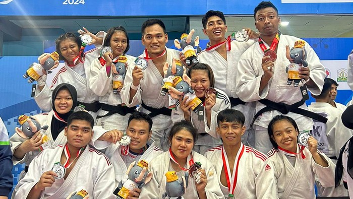 Atlet judo Polri raih medali emas dan perak di PON XXI Aceh-Sumut