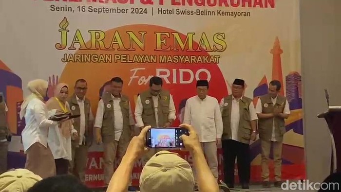 Deklarasi dukungan untuk Ridwan Kamil-Suswono