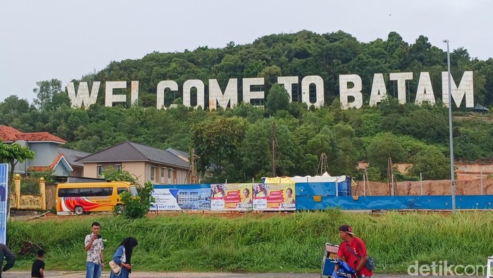 Ilustrasi. Landmark Welcome to Batam. (Alamudin Hamapu/detikSumut)