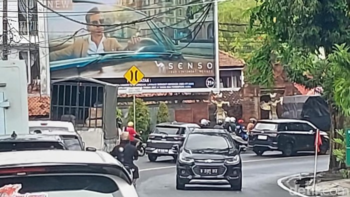Situasi Jalanan di Denpasar, Bali, Senin (16/9/2024).