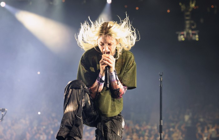 Kontroversi Emily Armstrong sebagai Vokalis Baru Linkin Park: Apa Kata Jaime Bennington? Emily Armstrong performs during the Linkin Park: From Zero World Tour held at Kia Forum in Inglewood on September 10, 2024 in Inglewood, California (Photo by Jesse Grant/Variety via Getty Images)