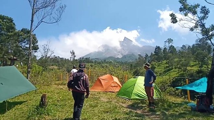 Lokasi camping Kali Talang Desa Balerante, Kecamatan Kemalang.