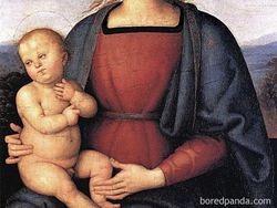 Meme Lukisan Klasik Buat Si Bodo Amat, Au Ah Gelap