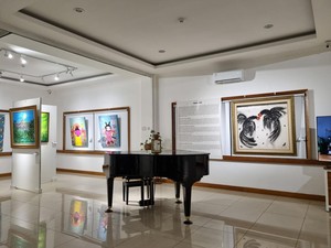 Pameran Seni Rupa Gratis, Bisa Menyaksikan Sambil Nyeruput Kopi