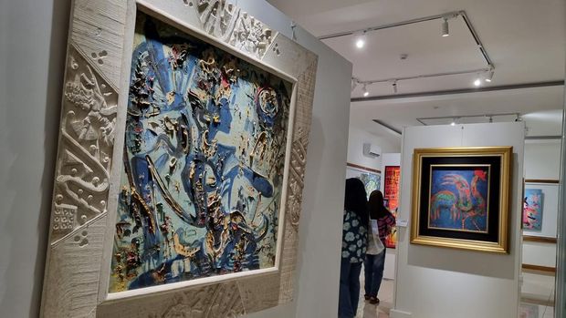 Pameran seni rupa bertajuk 'Resonansi' oleh Gaung Seni dan Amuya Art Gallery digelar hingga 30 September 2024.