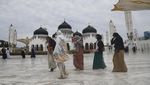 Indahnya Masjid Raya Baiturrahman Aceh yang Jadi Tujuan Wisata Religi