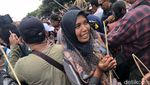 Potret Meriahnya Garebeg Mulud di Pelataran Masjid Gedhe Keraton Yogyakarta