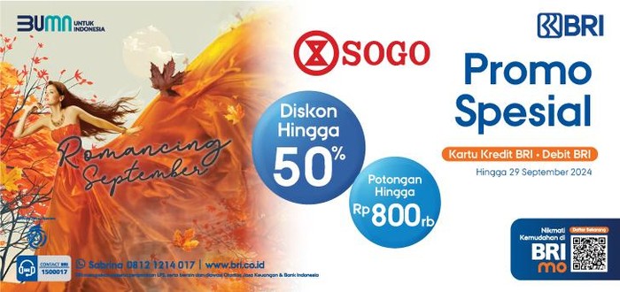 Promo BRI di SOGO