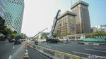 Proyek MRT Fase 2 Hampir Rampung, Jalan Thamrin Bakal Kembali Lebar