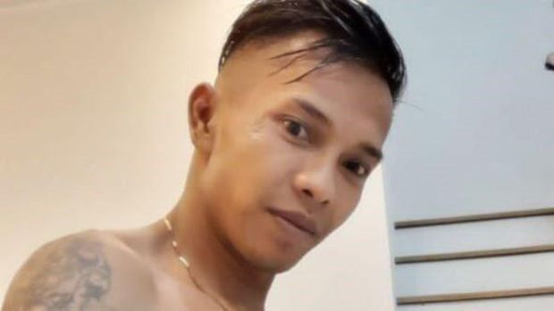 Tampang tersangka pembunuhan gadis penjual gorengan di Padang Pariaman. (istimewa)
