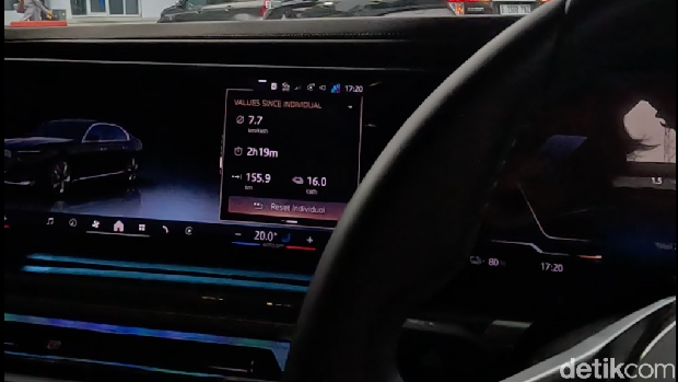 Tes Konsumsi Listrik Rata-rata BMW i7