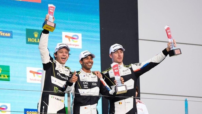 Valentino Rossi podium lagi
