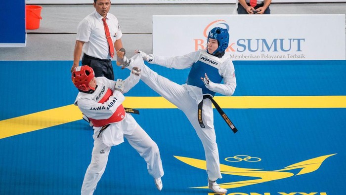 Atlet Taekwondo Polri Koleksi Emas, Perak dan Perunggu di PON XXI Aceh (dok.ist)