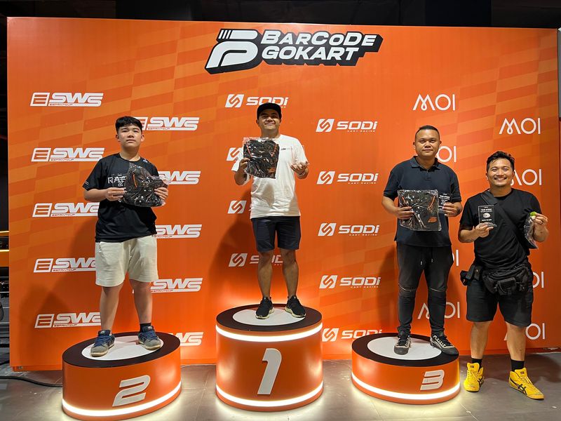 Barcode Gokart.
