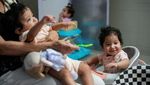 Bayi Kembar 3 Palestina Dipisahkan dari Ibunya