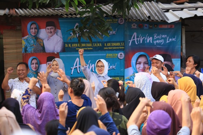 Calon gubernur Banten Airin Rachmi Diany
