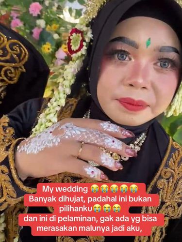 Curhat pengantin wanita yang salah pilih MUA saat acara pernikahannya, mendadak viral di media sosial.