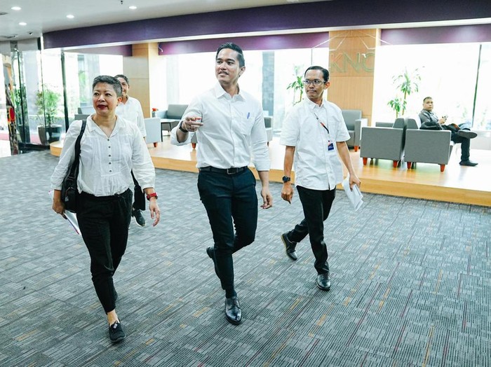 Foto: Kaesang Pangarep sambangi Gedung Dewas KPK (dok istimewa).