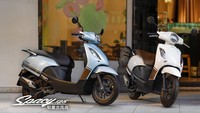Honda Spacy 125 menggunakan mesin yang sama seperi Honda NW F125 yang meluncur lebih dulu, yakni eSP berkapasitas 124cc satu silinder dengan muntahan tenaga 7 dk dan torsi 10 Nm. Sementara konsumsi bahan bakarnya 100 km per 1,8 liter! Foto: Doc. Wuyang Honda.