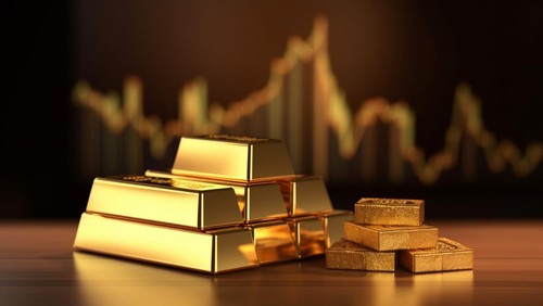 Ilustrasi harga emas batangan