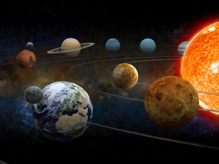 Ilustrasi planet