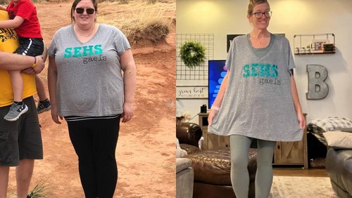 Jennifer Brown sukses menurunkan berat badan hingga 90 kg di usia 42 tahun