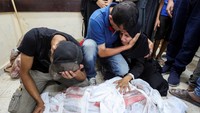 Menurut kementerian kesehatan Gaza, serangan militer Israel sejauh ini telah menewaskan sedikitnya 41.206 orang.  