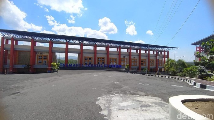 Samapta Aquatic Stadium di Kompleks Sanden Sport Center, Kota Magelang, Selasa (17/9/2024).