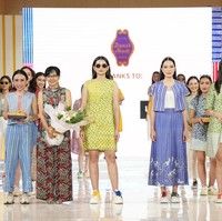 Danar Hadi mengambil bagian dalam Fashion Runway, yang merupakan rangkaian acara perayaan ulang tahun Lippo Mall Kemang yang ke-12, bertema Twelve Triumphant. Foto: Dok. Lippo Mall Kemang