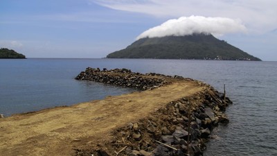 Kondisi Terkini Proyek Pembangunan Pelabuhan Sulamadaha-Hiri di Ternate