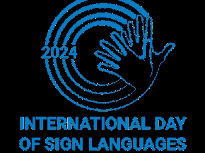 Logo Hari Bahasa Isyarat Internasional 2024