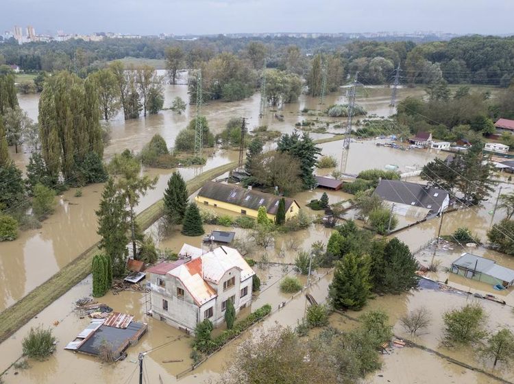 Negara-negara Eropa Tengah Digulung Banjir