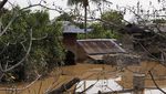 Penampakan Banjir Parah Terjang Myanmar