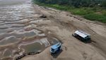 Penampakan Kekeringan Parah Landa Wilayah Amazon Brasil