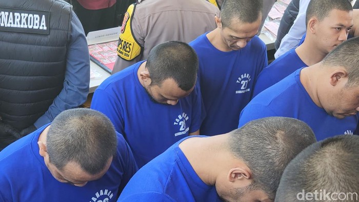 Pengedar narkoba yang ditangkap di Sukabumi