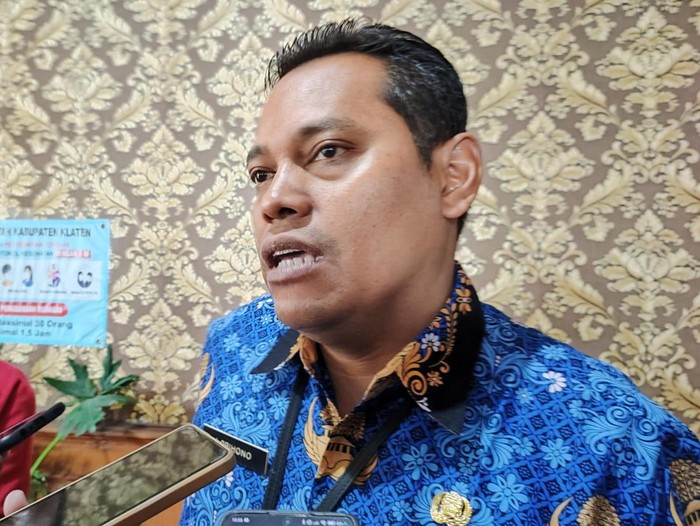 Sekretaris Daerah (Sekda) Klaten, Jajang Prihono