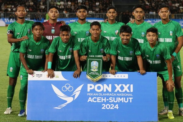 Sepakbola Jatim di PON XXI 2024