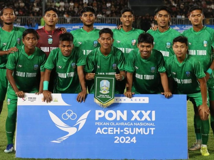 Sepakbola Jatim di PON XXI 2024