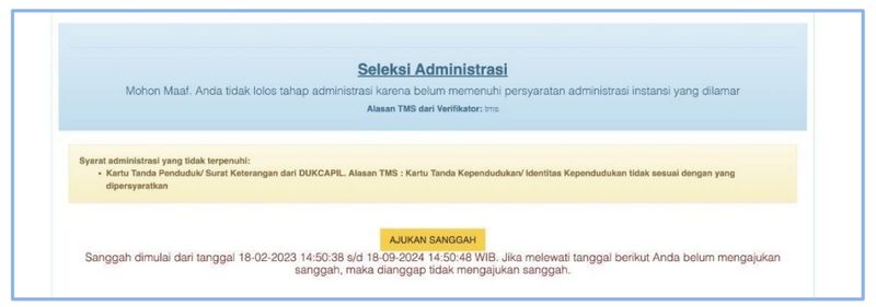 Tangkapan layar Buku Pedoman CPNS 2024