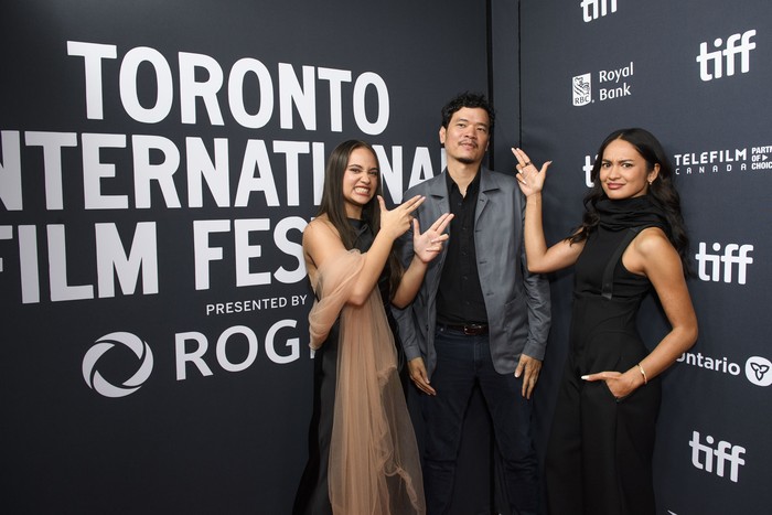 Timo Tjahjanto, Hana Malasan dan Aurora Ribero di TIFF 2024.