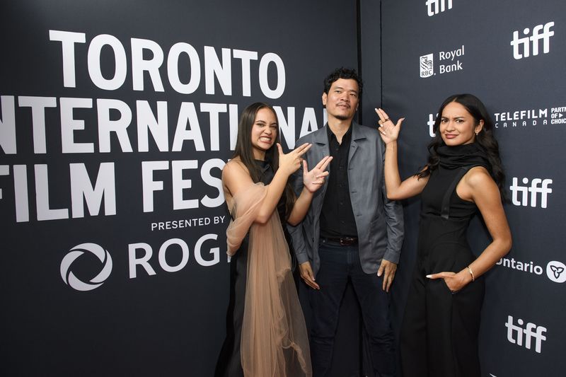 Timo Tjahjanto, Hana Malasan dan Aurora Ribero di TIFF 2024.
