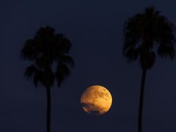 8 Potret Keindahan Supermoon di Berbagai Negara