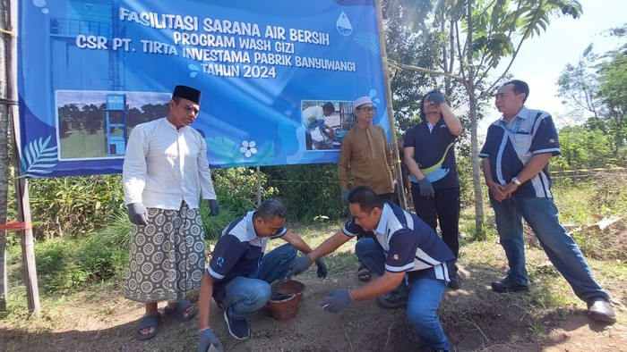 AQUA Bantu Sarana Air Bersih Untuk Masyarakat Banyuwangi