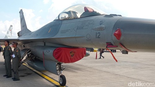 Salah satu pesawat yang dipamerkan di ajan Bali International Airshow, Bandara Ngurah Rai, Rabu (18/9/2024).