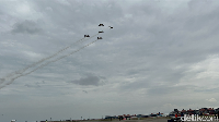 Pesawat aerobatik TNI mulai berlatih pada hari Senin 16 September lalu. Foto: Dadan Kuswaraharja